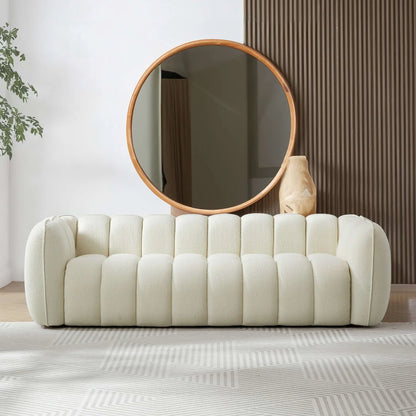 Marissa Boucle Sofa - Cream