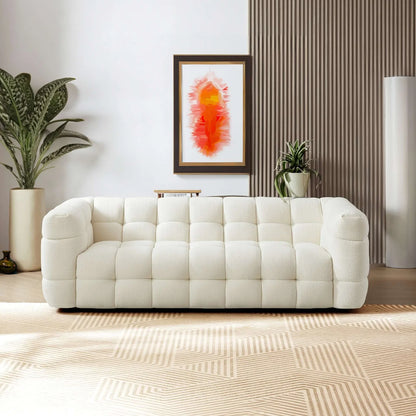 Morrison Boucle Sofa - Cream