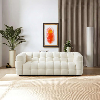 Morrison Boucle Sofa - Cream