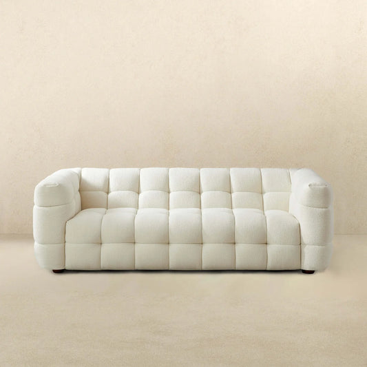 Morrison Boucle Sofa - Cream