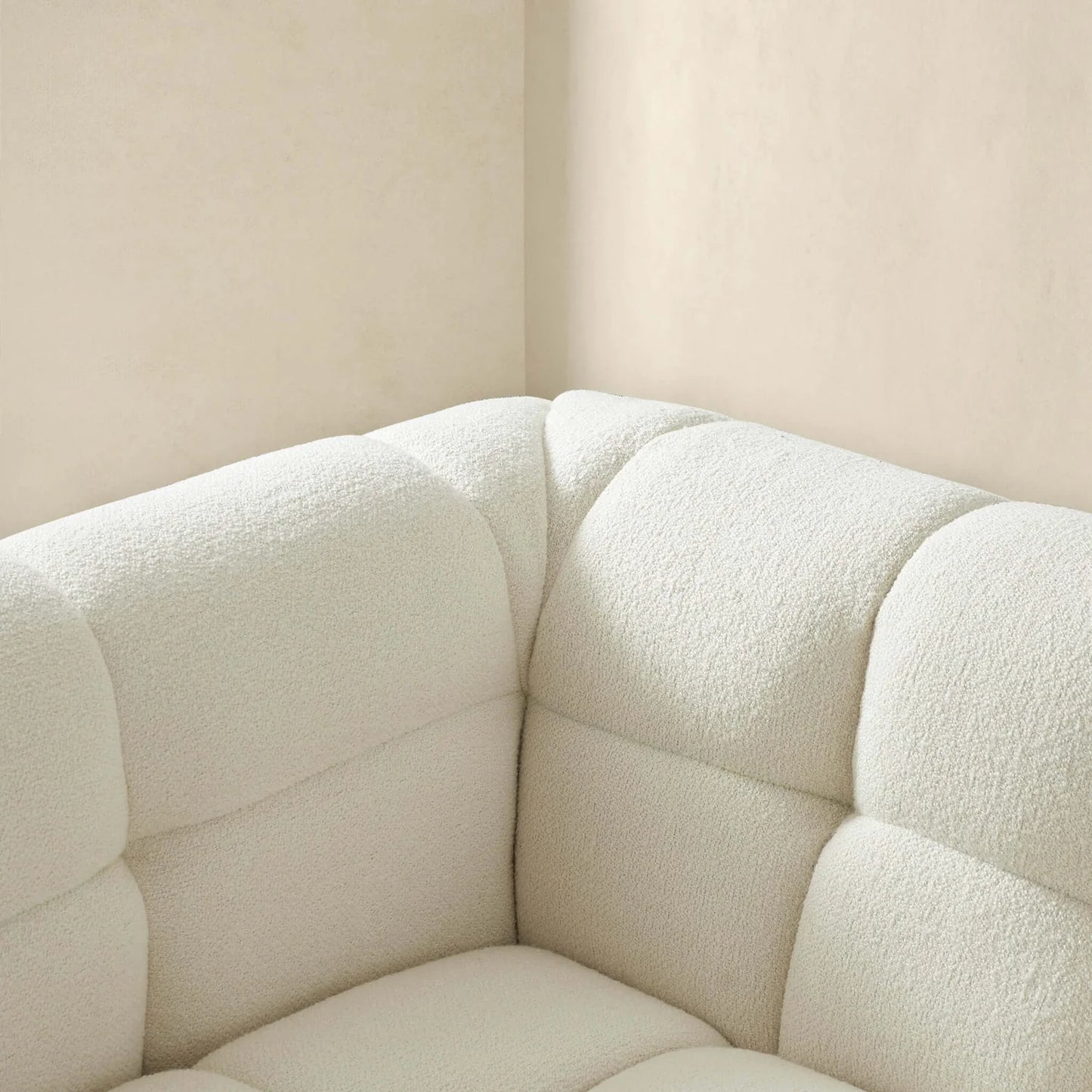 Morrison Boucle Sofa - Cream