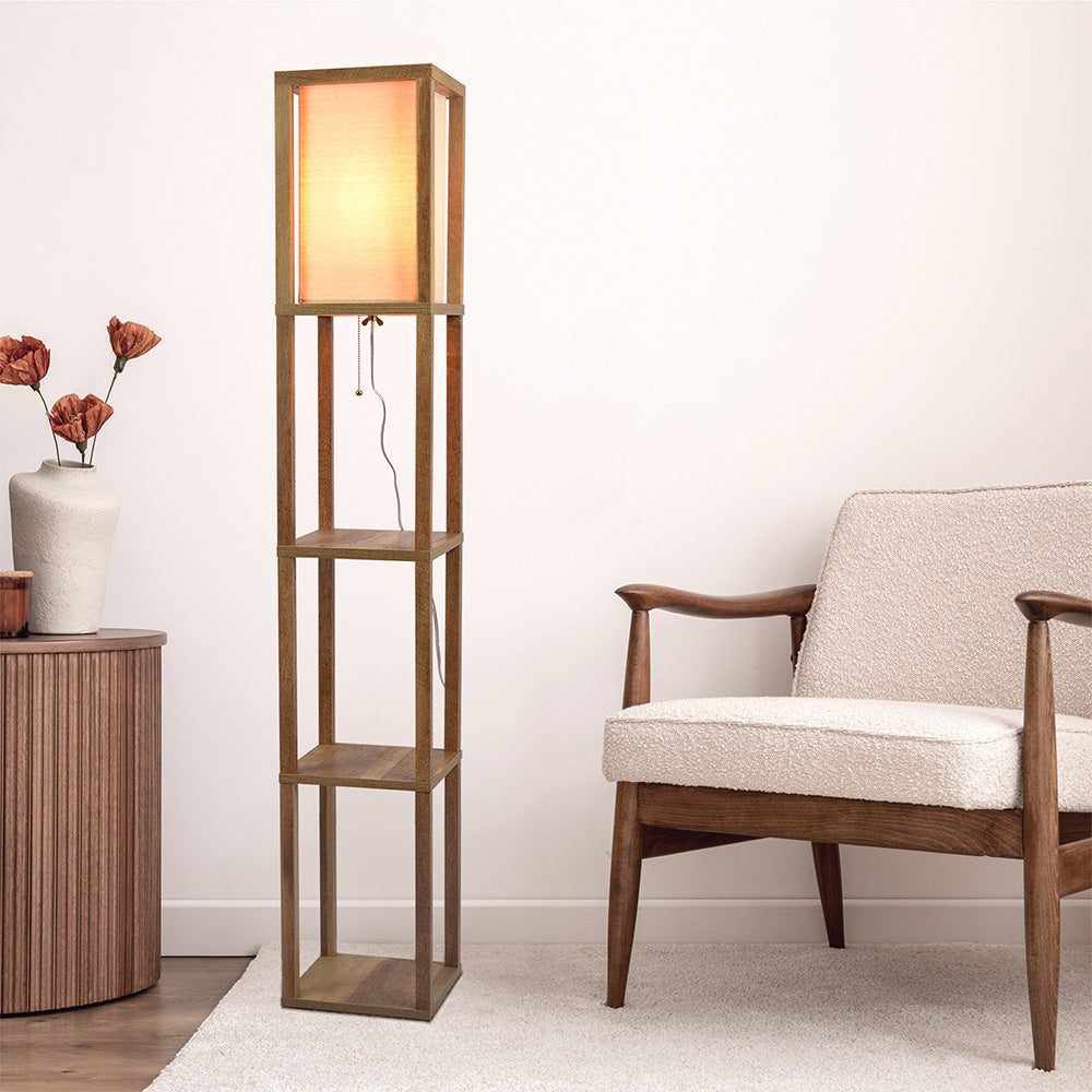 Pinnacle Shelf Floor Lamp