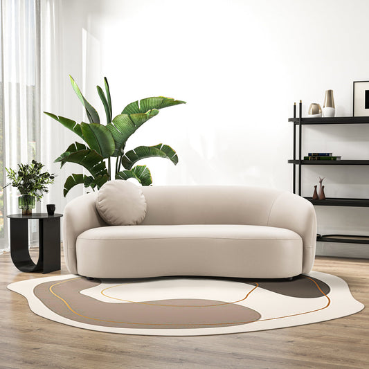 Porter Leather Sofa - Beige