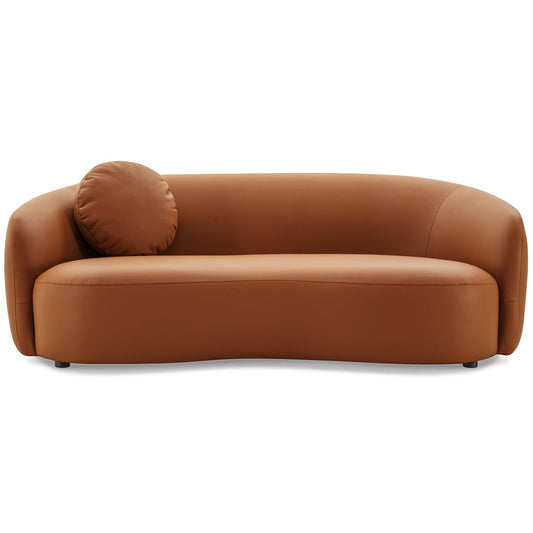 Porter Leather Sofa - Cognac