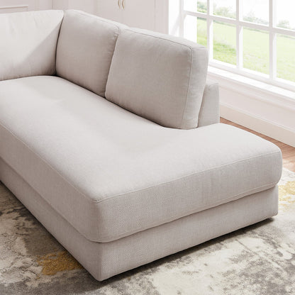 Glander Modern Cozy Sectional Sofa