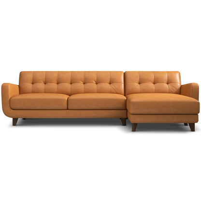 Allison Leather Sectional