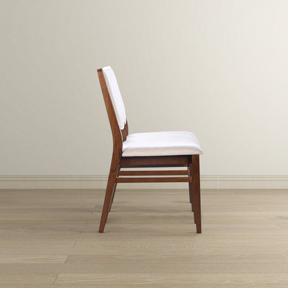 Skylar Beige Fabric Dining Chair (Set Of 2)