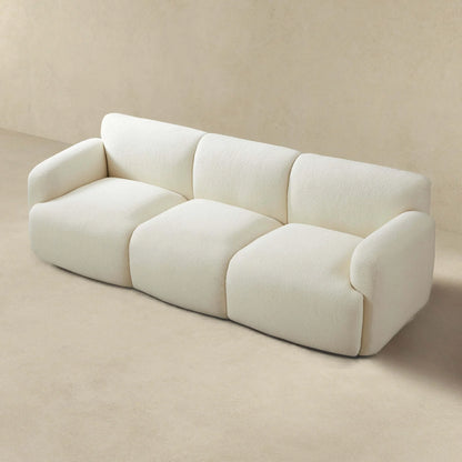 Simone Boucle Sofa - Cream