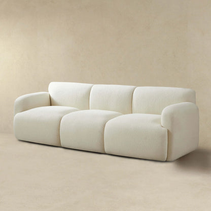 Simone Boucle Sofa - Cream