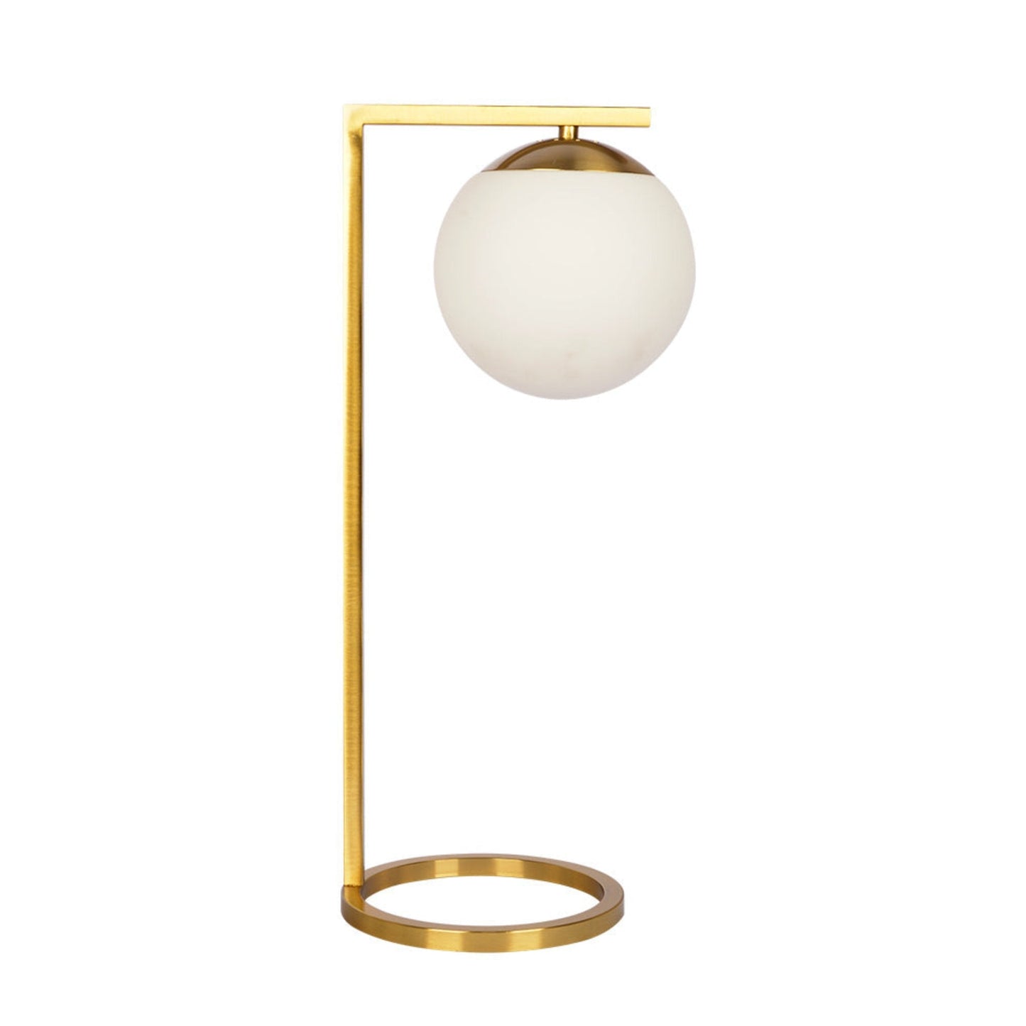 Velvet Globe Table Lamp