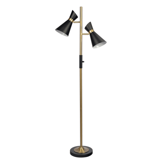 Axis Brass Gold Floor Lamp