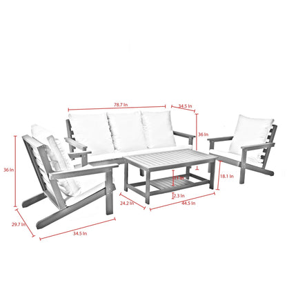 Salman Patio Set - 4 Piece