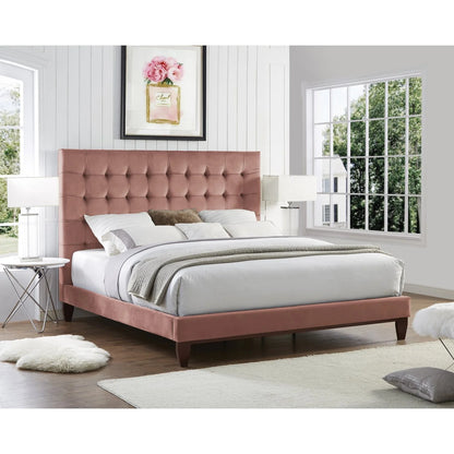 Bond Velvet Tufted Bed