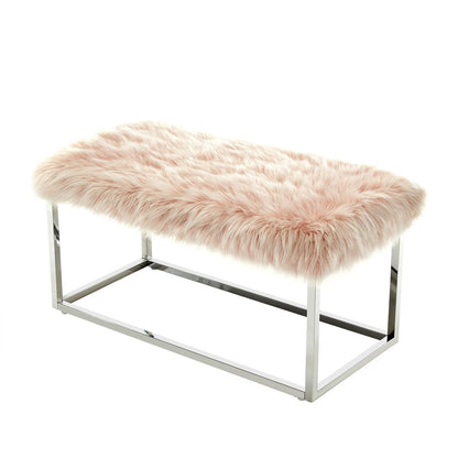 Monet Fur Bench