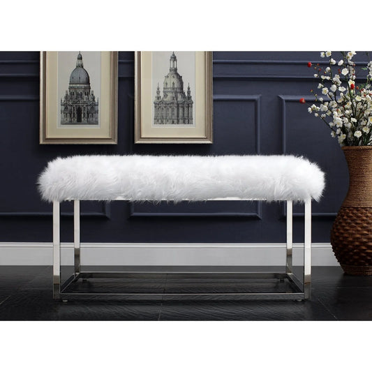 Monet Fur Bench