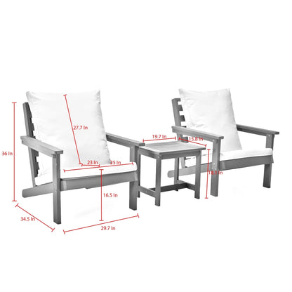 Salman Patio Set - 3 Piece