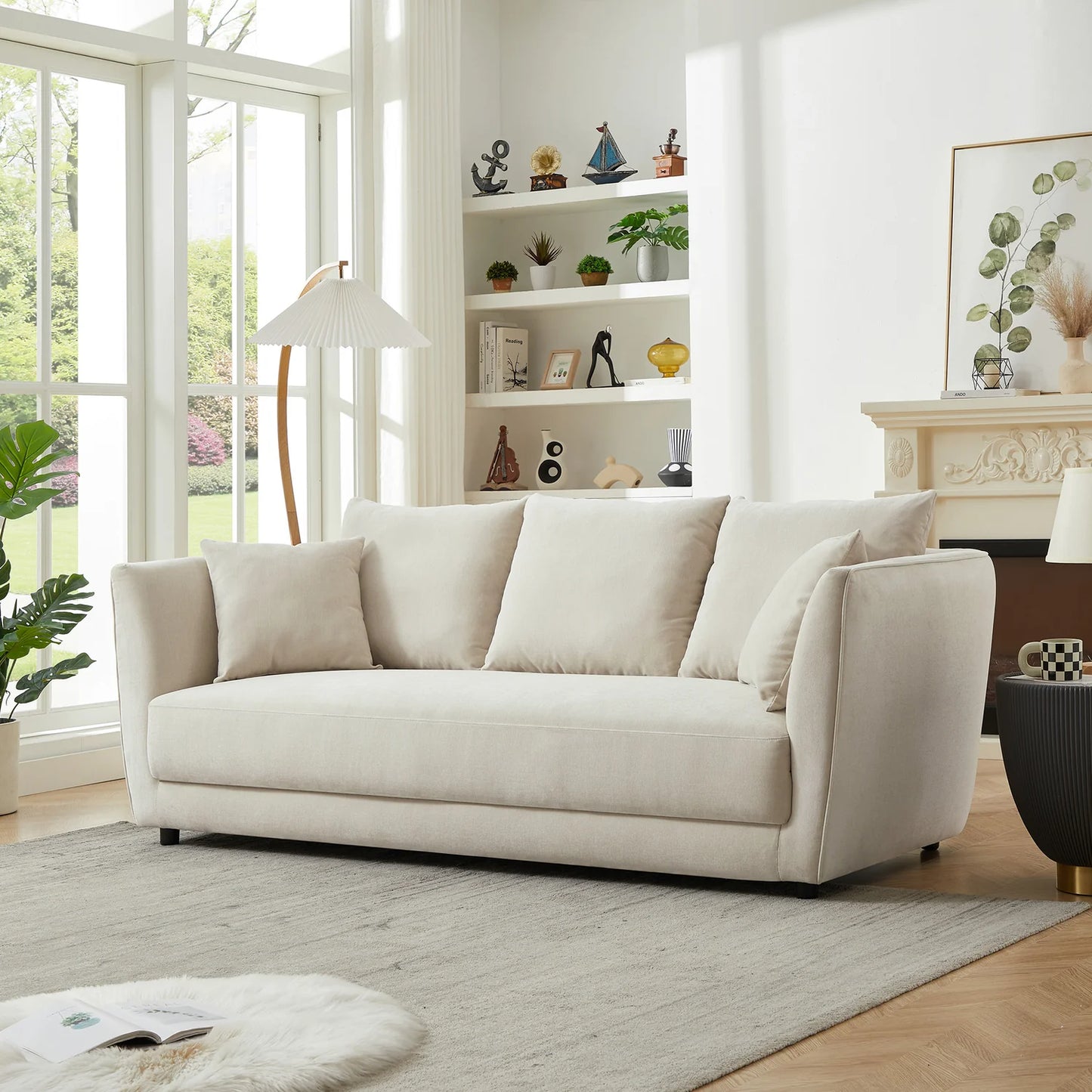 Pala Modern Linen Sofa