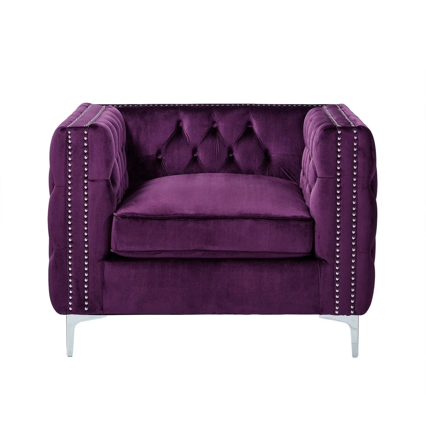 Giovanni Velvet Club Chair