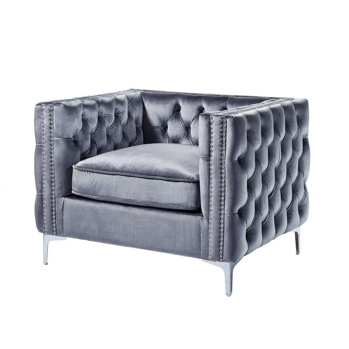 Giovanni Velvet Club Chair