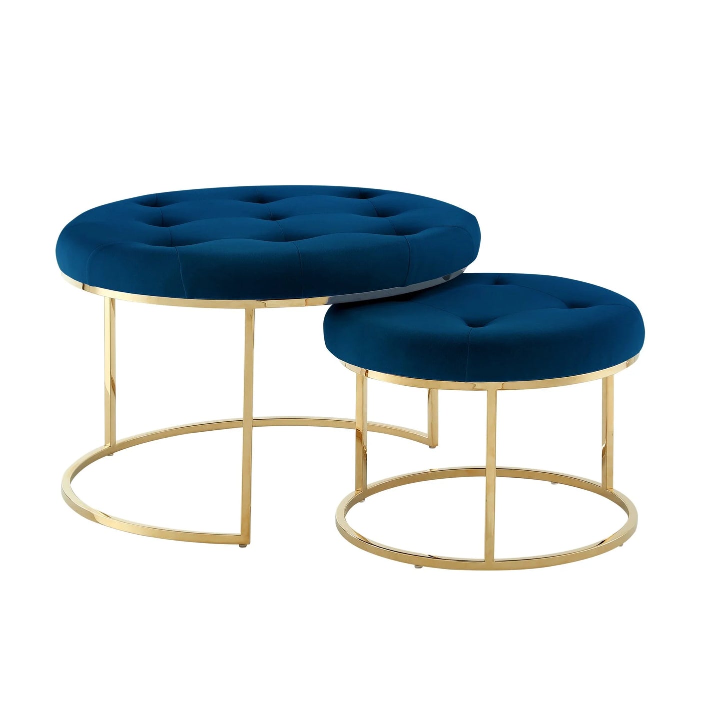 Carlotta Coffee Table Ottoman - Set of 2