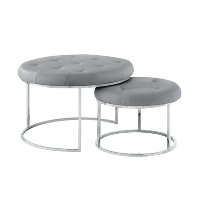 Carlotta Coffee Table Ottoman - Set of 2