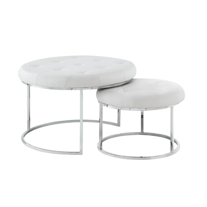 Carlotta Coffee Table Ottoman - Set of 2