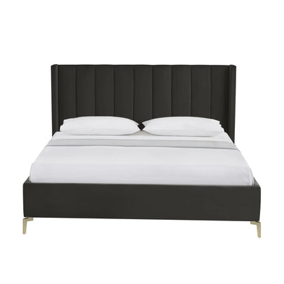 Caliyah Velvet Bed