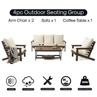 Salman Patio Set - 4 Piece