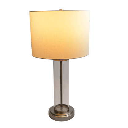 Luna Brushed Nickel Table Lamp