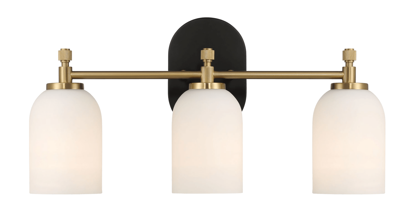 Meadows Three Light Vanity Wall Light