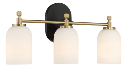 Meadows Three Light Vanity Wall Light