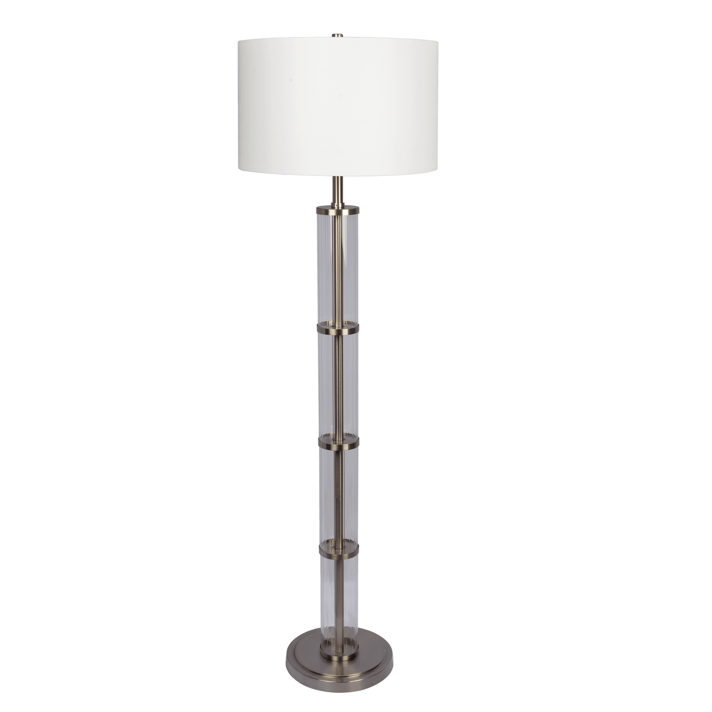 Nimbus Brushed Nickel Floor Lamp