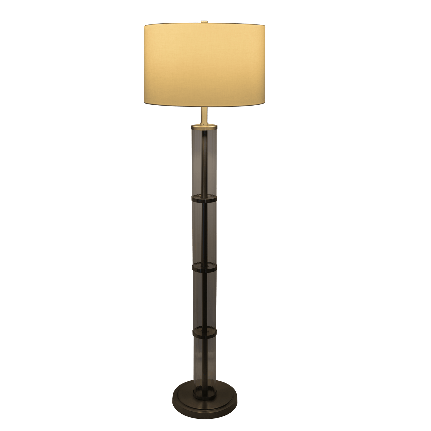 Nimbus Brushed Nickel Floor Lamp