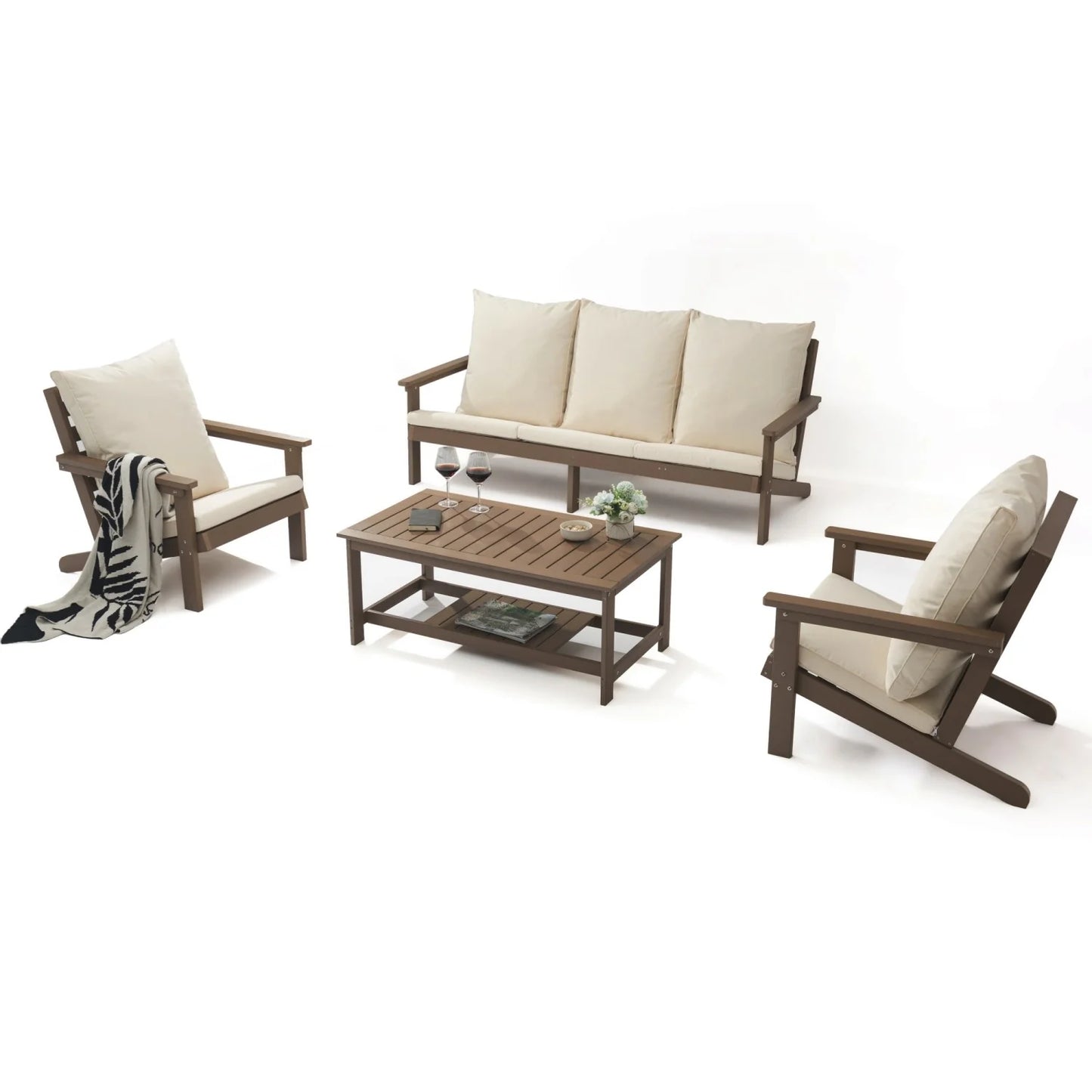 Salman Patio Set - 4 Piece