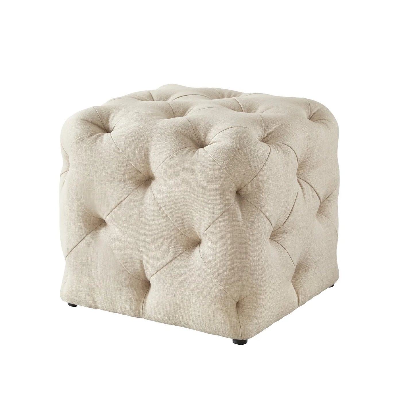 Angel Tufted Square Ottoman