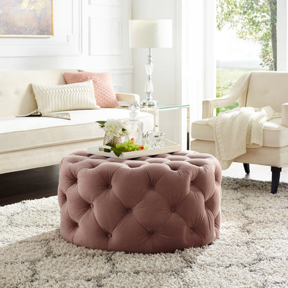 Bella Round Ottoman