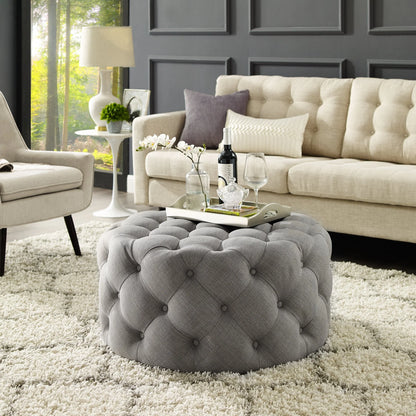 Bella Round Ottoman