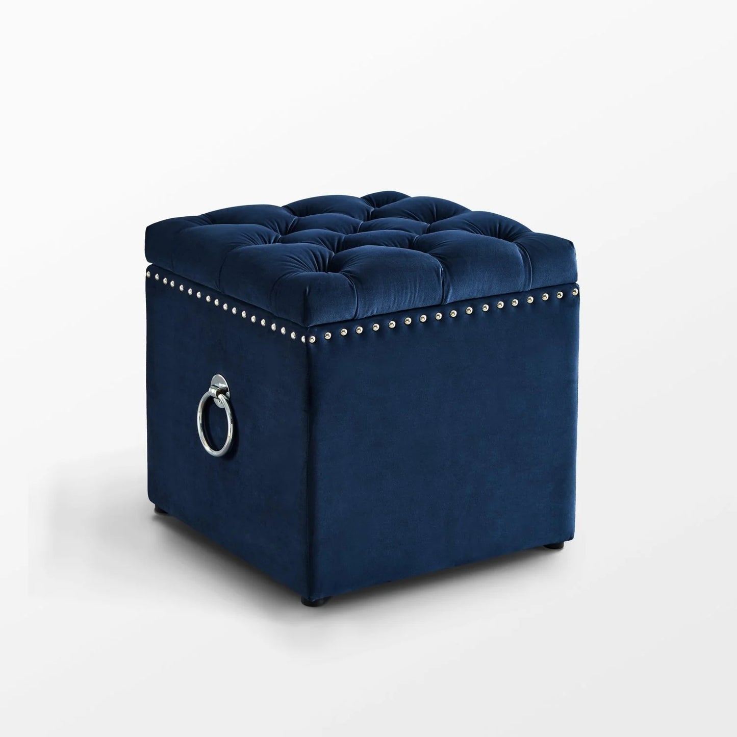 Ella Velvet Ottoman