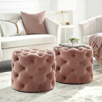 Lauren Round Ottoman