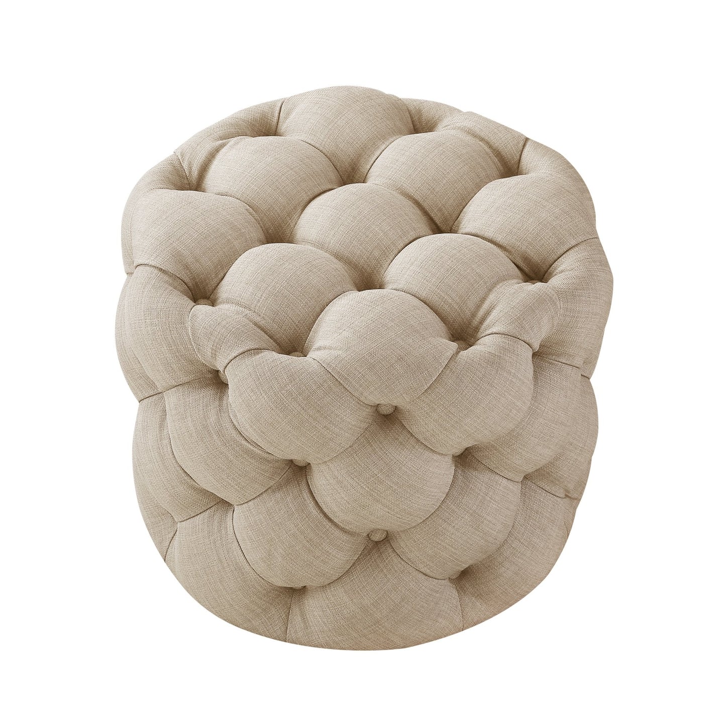 Lauren Round Ottoman