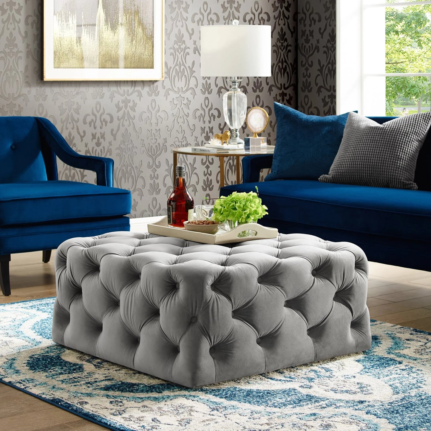 Madeline Cube Ottoman