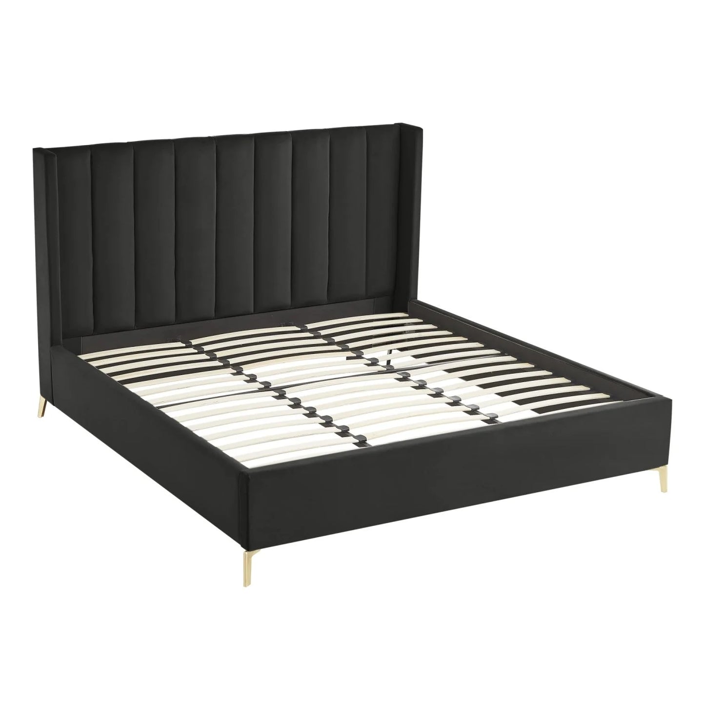 Caliyah Velvet Bed