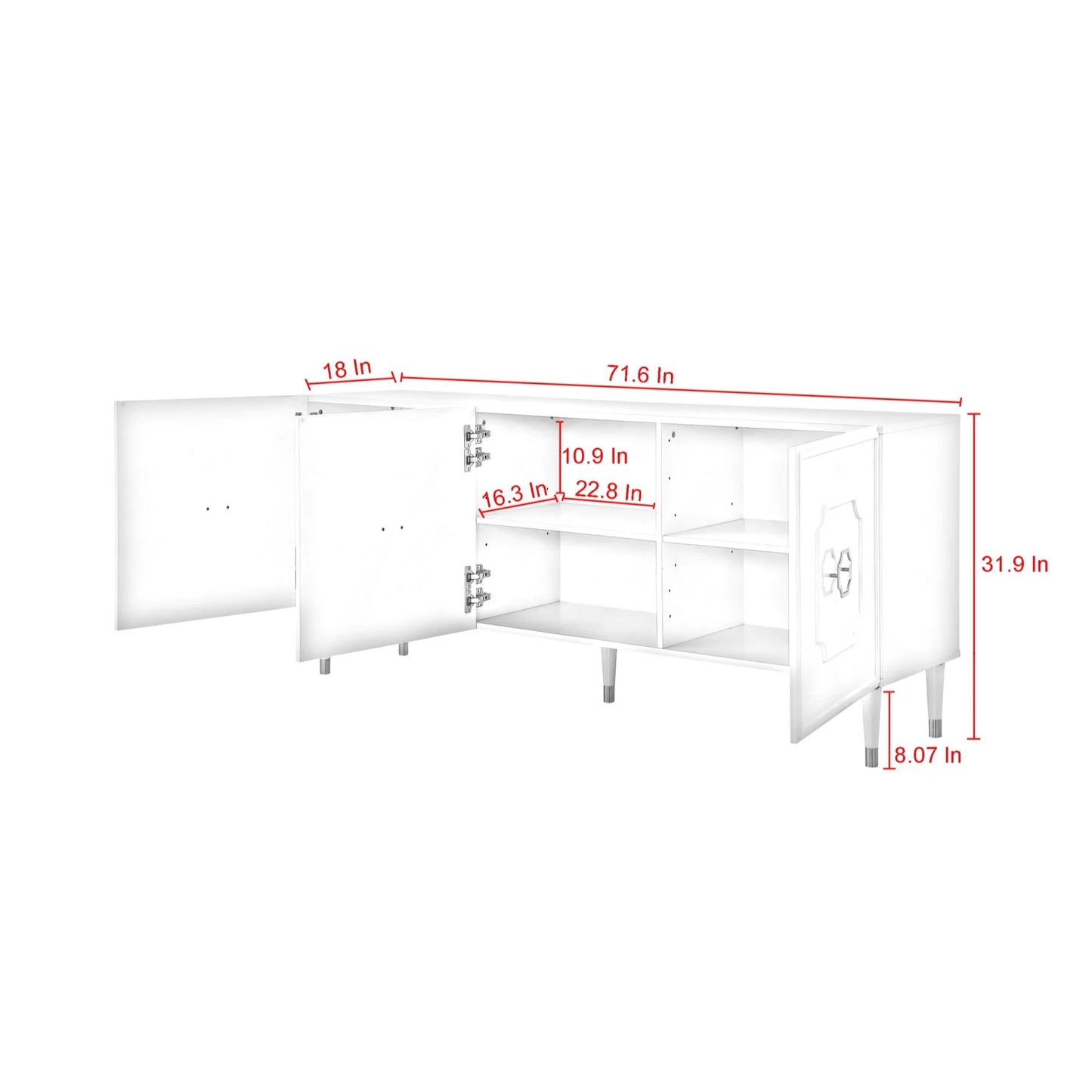 Belen Sideboard 3 Doors