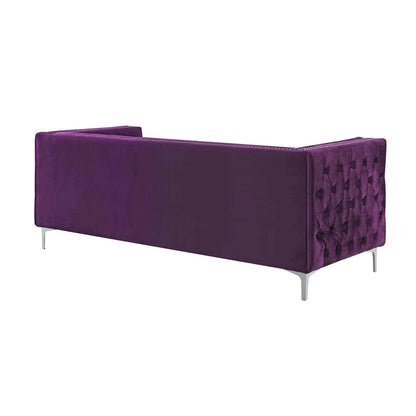 Giovanni Velvet 3 Seat Sofa