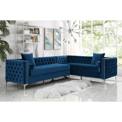 Giovanni Velvet Sectional