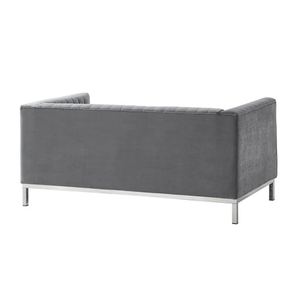 Sean Velvet Loveseat