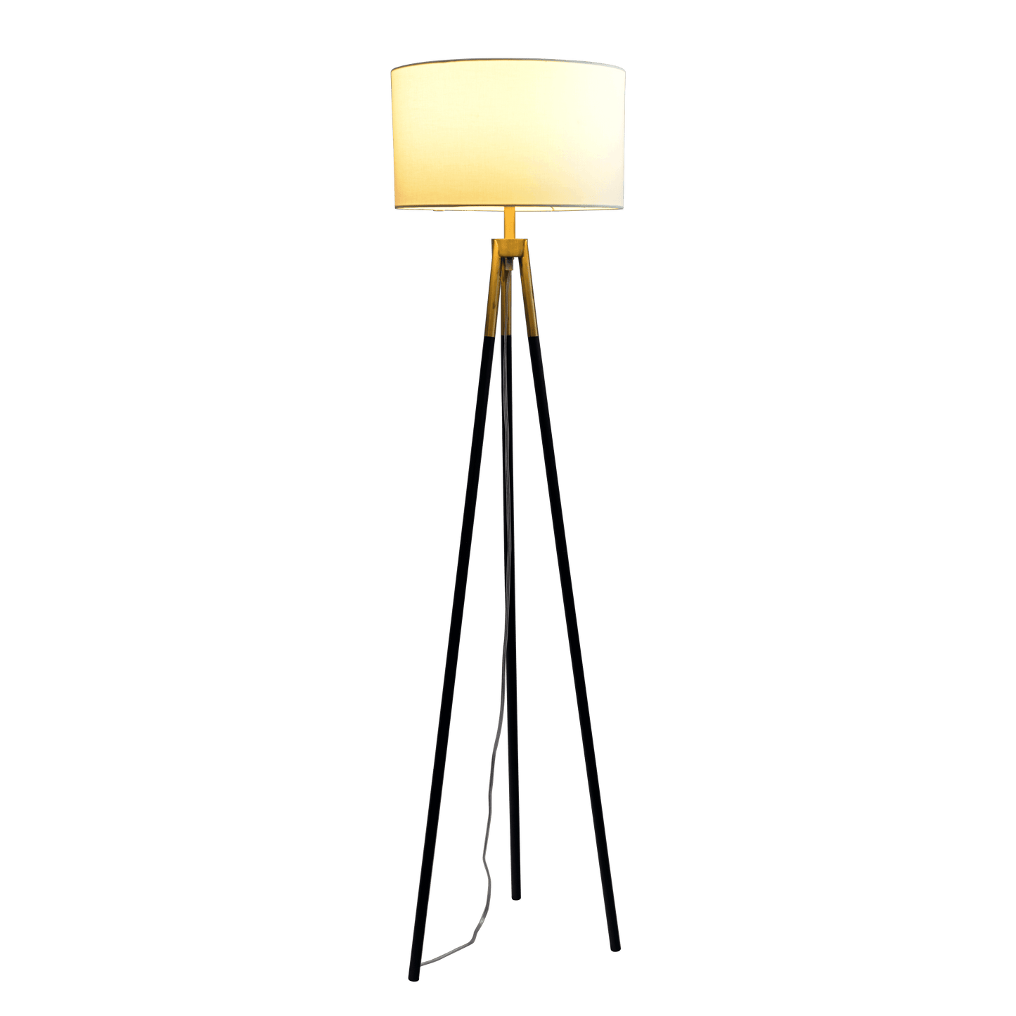 Sway Brass Gold Floor Lamp