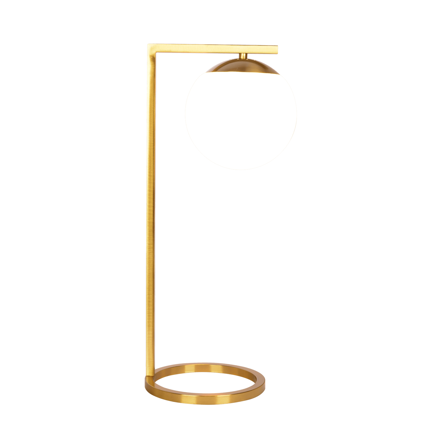 Velvet Globe Table Lamp