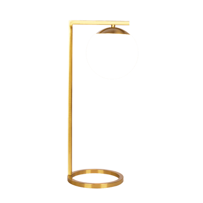 Velvet Globe Table Lamp