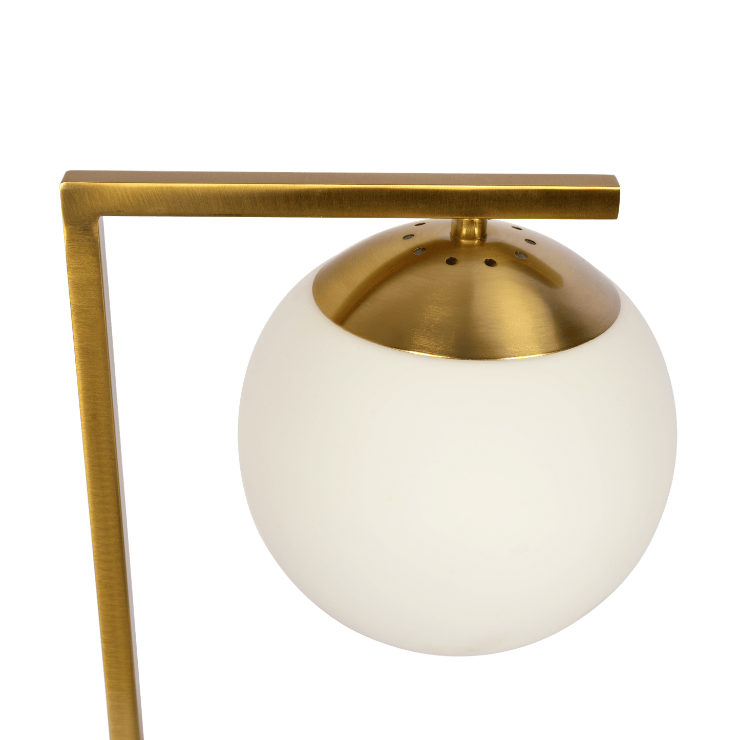 Velvet Globe Table Lamp